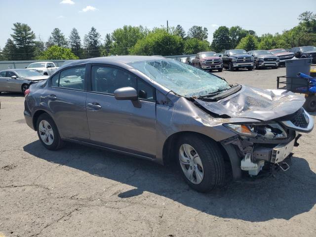 Vin: 19xfb2f50ee256785, lot: 62192135, honda civic lx 20144
