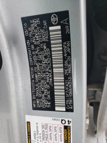 2016 TOYOTA SCION IM - JTNKARJE7GJ521009