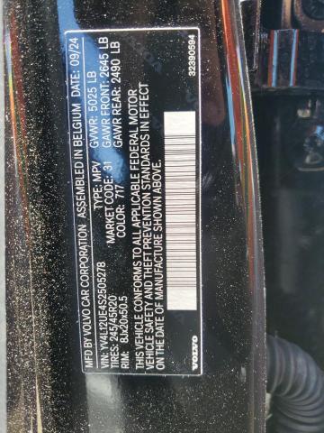2025 VOLVO XC40 PLUS YV4L12UE4S2505278