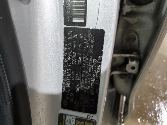 2015 KIA FORTE EX KNAFX5A82F5267639