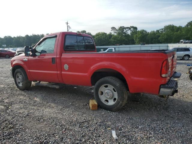 FORD F350 SRW S 2005 red  gas 1FTWF30575EC74232 photo #3