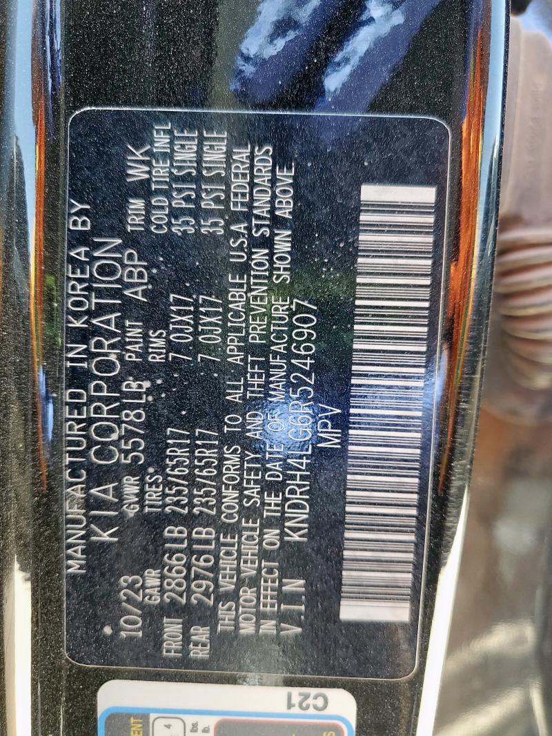 2024 KIA SORENTO EX KNDRH4LG6R5246907