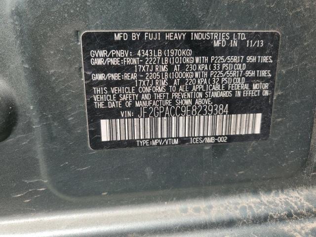 2014 SUBARU XV CROSSTR - JF2GPACC9E8239384