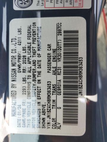2024 NISSAN Z NISMO JN1BZ4CH8RM363453
