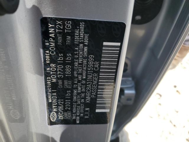2022 HYUNDAI VENUE SEL - KMHRC8A31NU159899