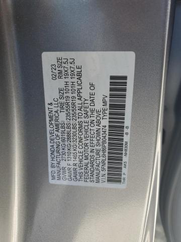 2023 HONDA ODYSSEY TO 5FNRL6H86PB043474