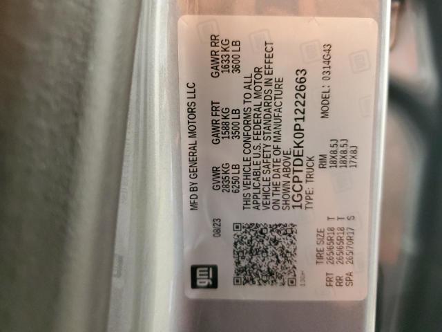2023 CHEVROLET COLORADO Z - 1GCPTDEK0P1222663