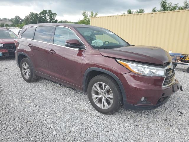 Vin: 5tdzkrfh4fs081187, lot: 59813995, toyota highlander le 20154