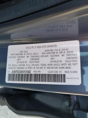 2022 MAZDA CX-5 PREFE JM3KFBCMXN1616492