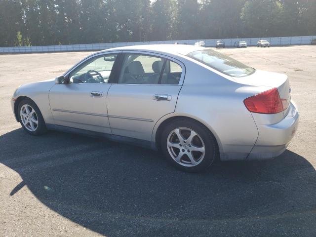 INFINITI G35 2003 silver  gas JNKCV51E63M321042 photo #3