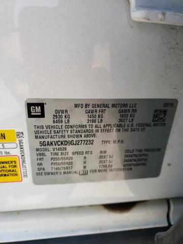 2016 BUICK ENCLAVE - 5GAKVCKD9GJ277232