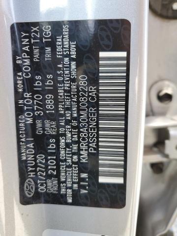 2021 HYUNDAI VENUE SEL KMHRC8A30MU082280