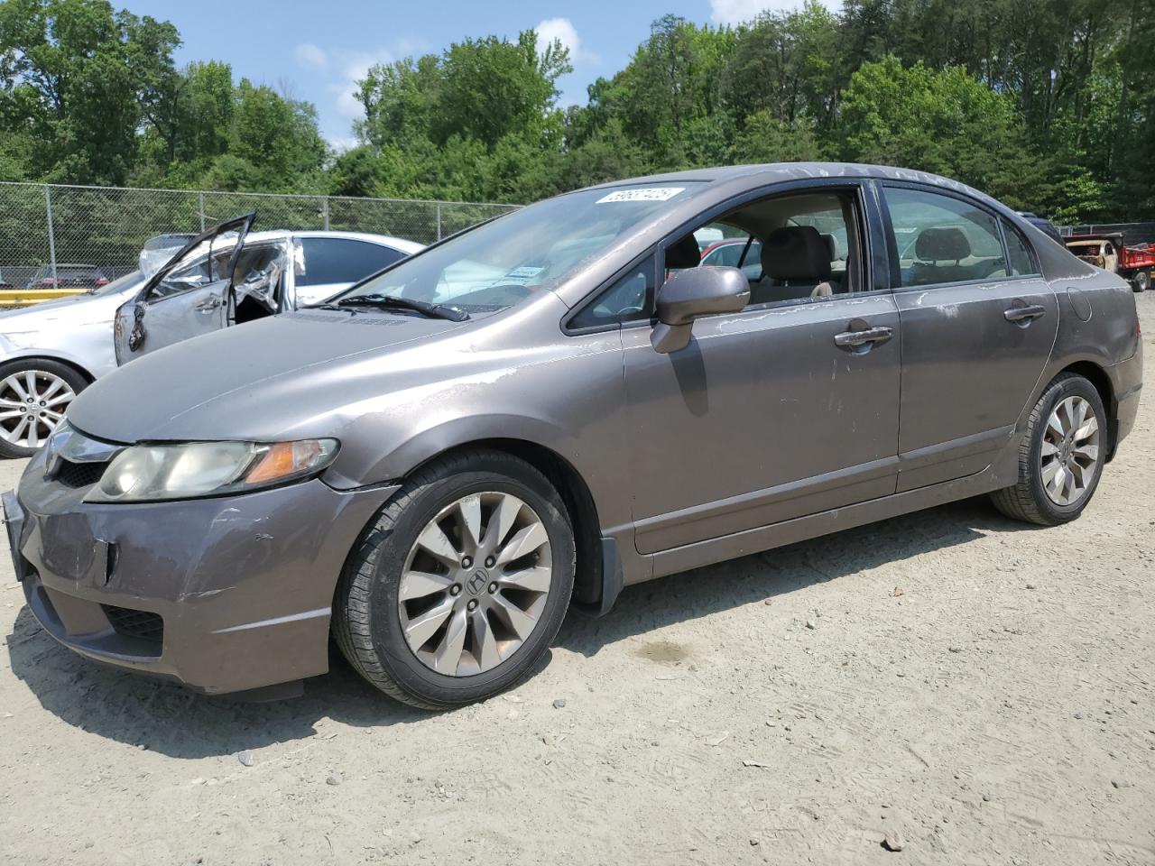 Lot #3188380628 2010 HONDA CIVIC EX