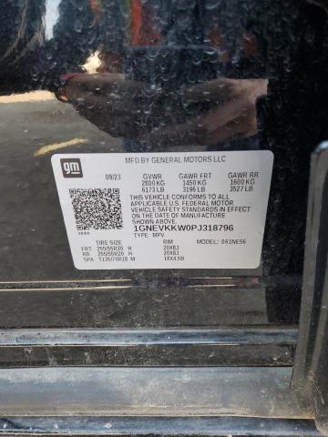 2023 CHEVROLET TRAVERSE P 1GNEVKKW0PJ318796