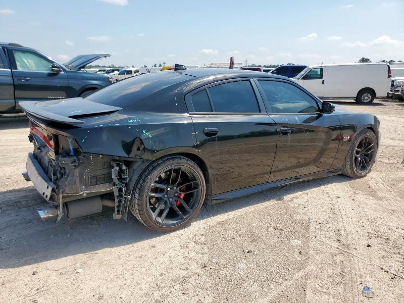 DODGE CHARGER R/ 2017 black  gas 2C3CDXGJ9HH608653 photo #4