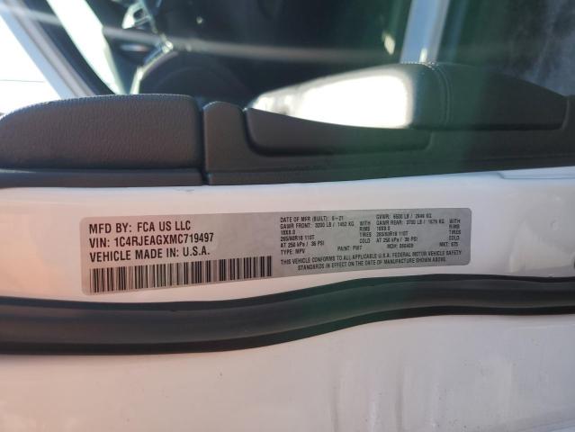 2021 JEEP GRAND CHER - 1C4RJEAGXMC719497