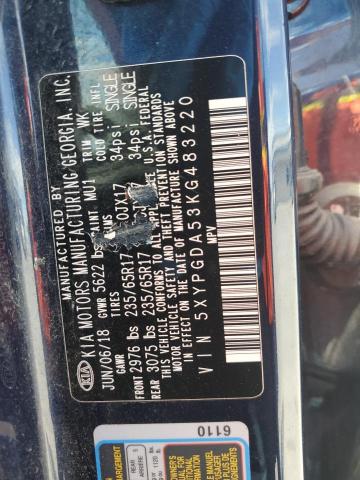 2019 KIA SORENTO LX - 5XYPGDA53KG483220