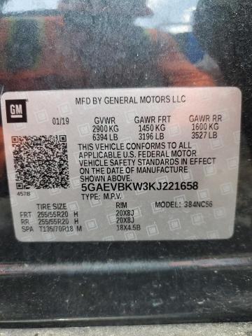 2019 BUICK ENCLAVE PR 5GAEVBKW3KJ221658