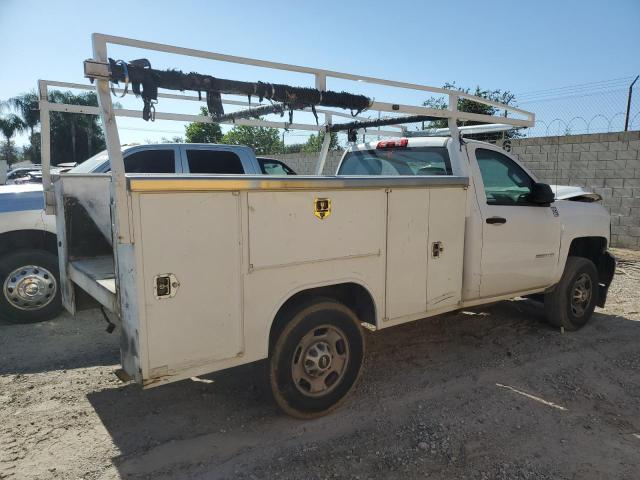 CHEVROLET SILVERADO 2015 white pickup flexible fuel 1GB0CUEG9FZ544543 photo #4