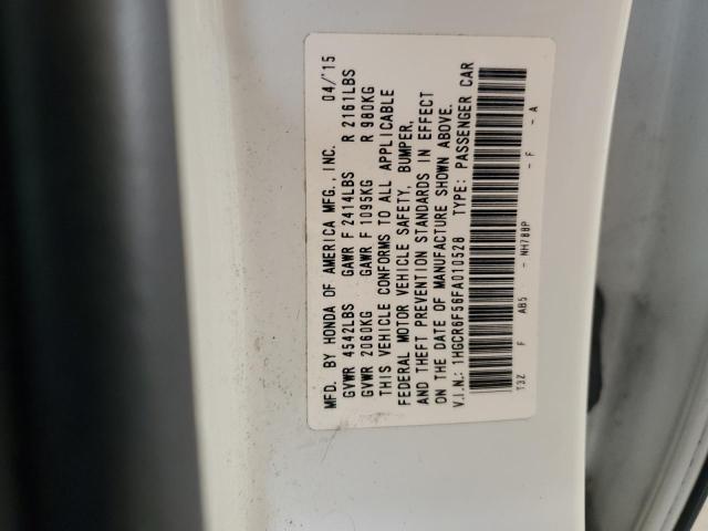 2015 HONDA ACCORD HYB - 1HGCR6F56FA010528