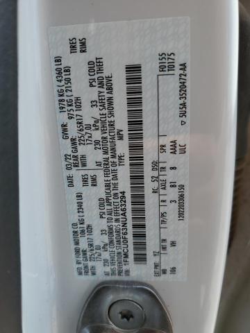 2022 FORD ESCAPE S 1FMCU0F63NUA63294