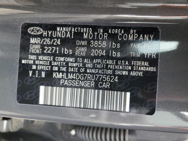 2024 HYUNDAI ELANTRA SE - KMHLM4DG7RU775624