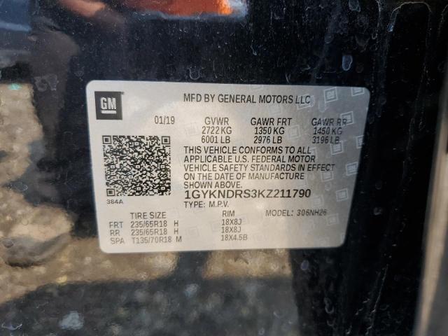 2019 CADILLAC XT5 LUXURY - 1GYKNDRS3KZ211790