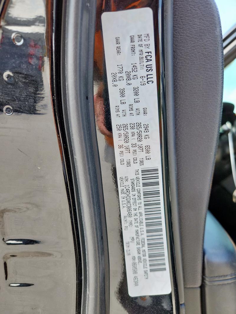 2019 DODGE DURANGO GT - 1C4RDHDGXKC806480