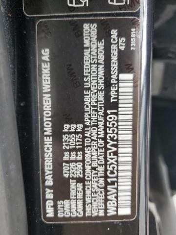 2015 BMW X1 XDRIVE2 - WBAVL1C5XFVY35591