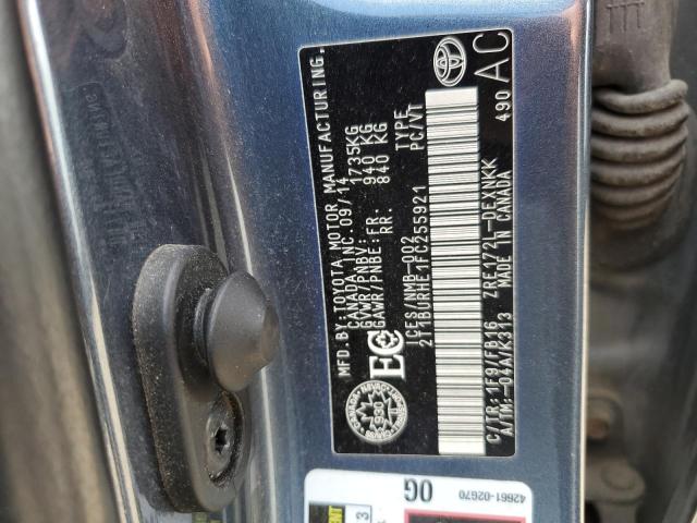 2015 TOYOTA COROLLA L 2T1BURHE1FC255921