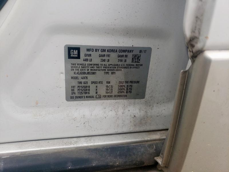 2018 BUICK ENCORE ESS KL4CJGSBXJB533801