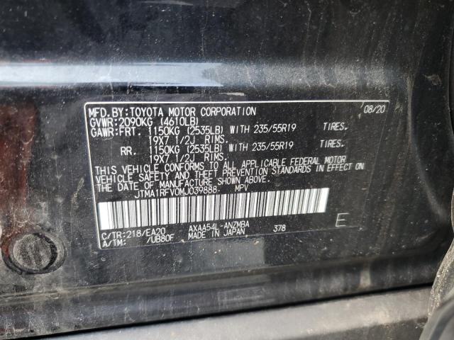 2021 TOYOTA RAV4 XLE P JTMA1RFV0MJ039888