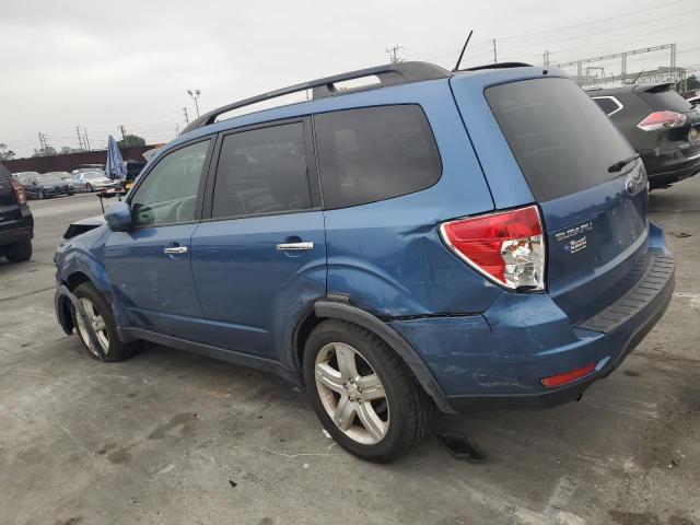 SUBARU FORESTER 2 2009 blue 4dr spor gas JF2SH63649H726237 photo #3