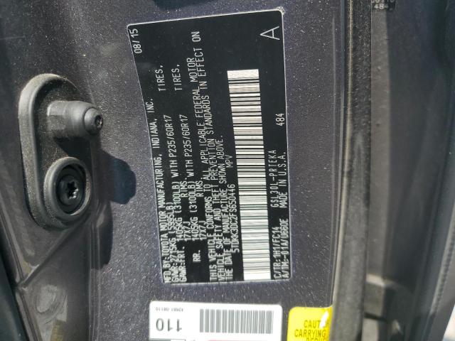 2015 TOYOTA SIENNA LE - 5TDKK3DC2FS650446