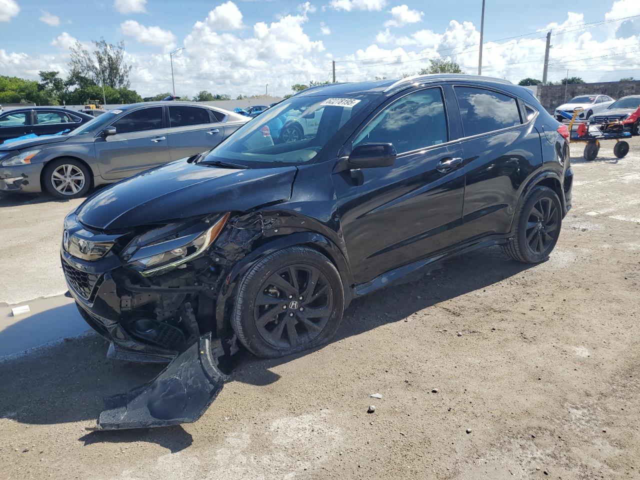 Lot #3232280378 2021 HONDA HR-V SPORT