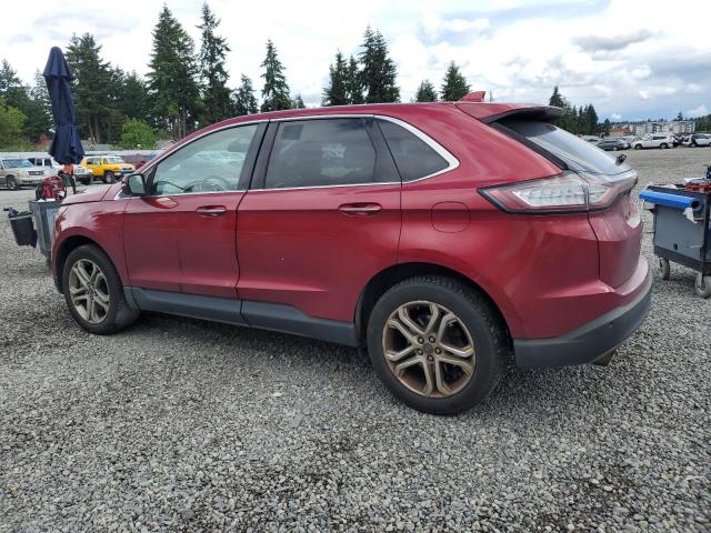 Vin: 2fmpk4k9xhbb98216, lot: 61983155, ford edge titanium 20172