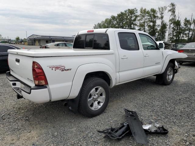 TOYOTA TACOMA DOU 2008 white  gas 5TELU42N38Z501378 photo #4