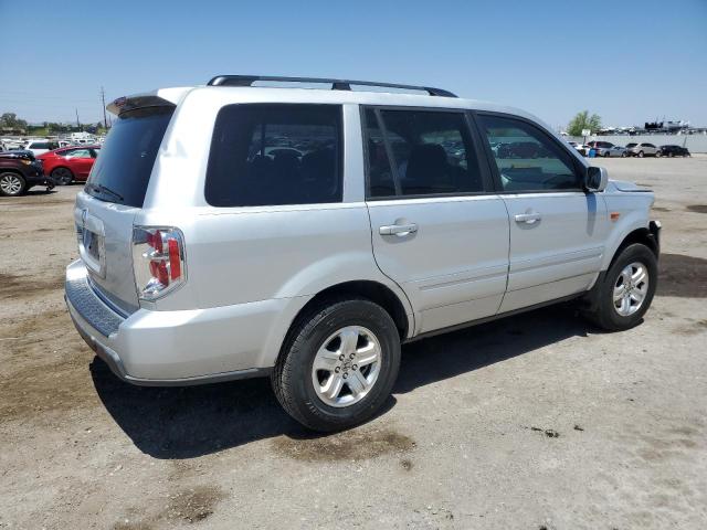 HONDA PILOT VP 2008 silver  gas 5FNYF282X8B018909 photo #4