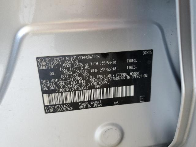 2015 TOYOTA RAV4 LIMIT - JTMDFREV6FD150544