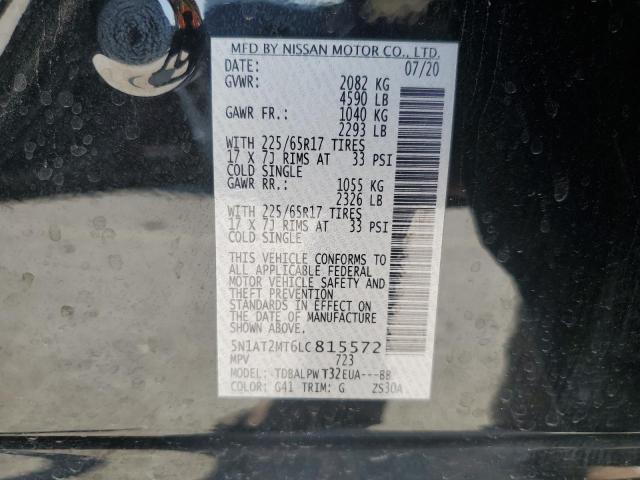2020 NISSAN ROGUE S - 5N1AT2MT6LC815572