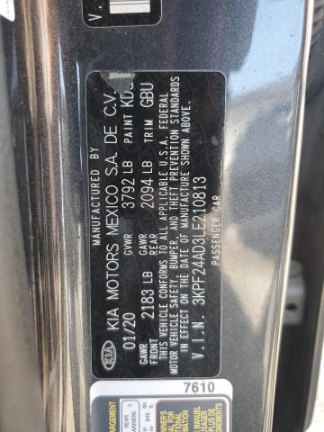 2020 KIA FORTE FE 3KPF24AD3LE210813