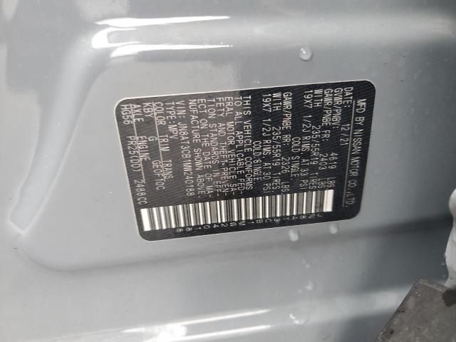 2021 NISSAN ROGUE SL JN8AT3CB1MW240188
