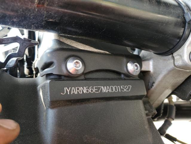 2021 YAMAHA YZFR1 JYARN66E7MA001527