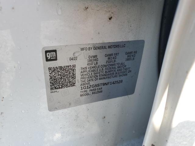 2022 CHEVROLET MALIBU RS - 1G1ZG5ST9NF142528