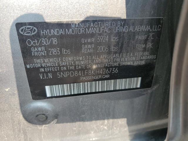 2019 HYUNDAI ELANTRA SE - 5NPD84LF8KH426736