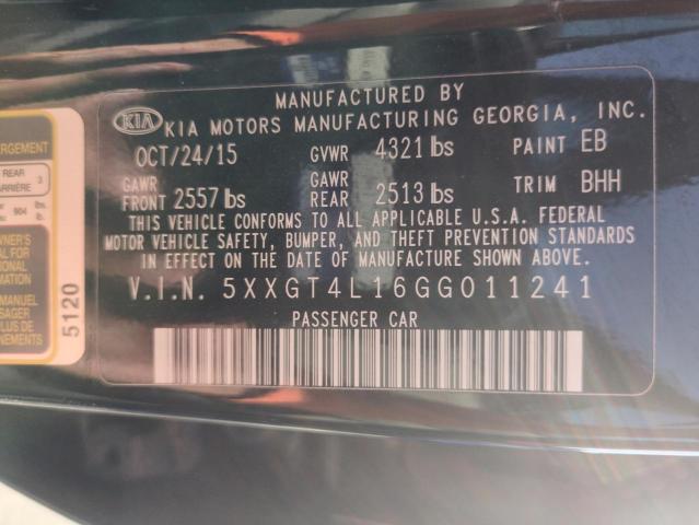 2016 KIA OPTIMA LX - 5XXGT4L16GG011241