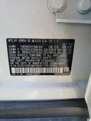 2025 HONDA HR-V SPORT 3CZRZ1H55SM728040