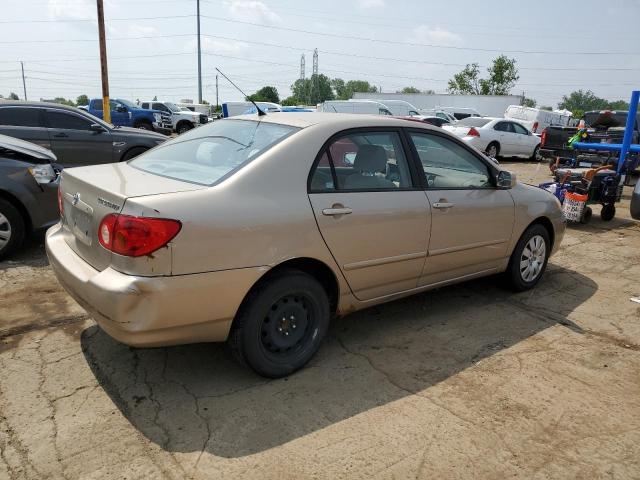 TOYOTA COROLLA CE 2004 tan  gas 2T1BR38E64C251858 photo #4