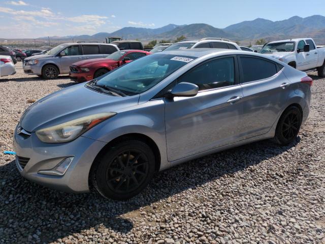 HYUNDAI ELANTRA SE 2015 silver  gas 5NPDH4AE3FH548386 photo #1