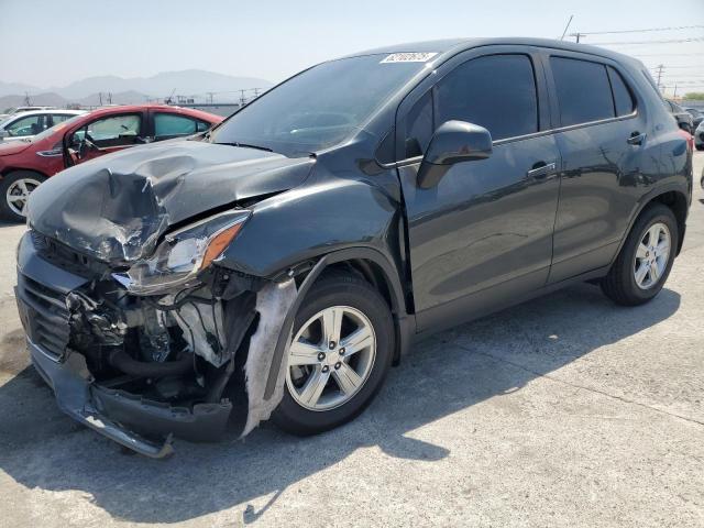 CHEVROLET TRAX LS 2020 gray  gas 3GNCJKSB6LL241130 photo #1